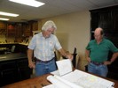 c. Discussing cabinets with Rick (104) (683x512, 103.0 kilobytes)