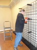 k. The racks  go up in the wine room (101) (384x512, 82.8 kilobytes)
